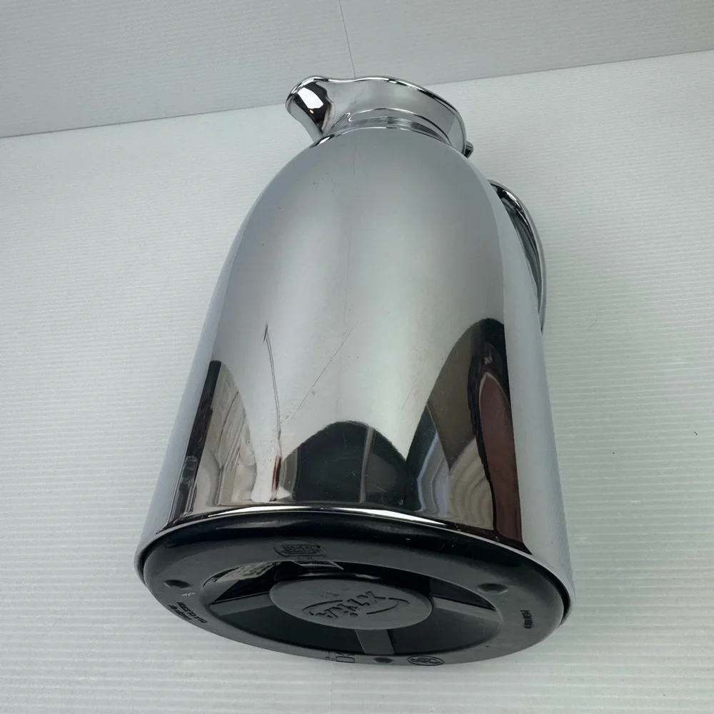 Crate And Barrel Mirror Thermal Insulated Coffee Carafe 1.5L Kitchen Dining Bar